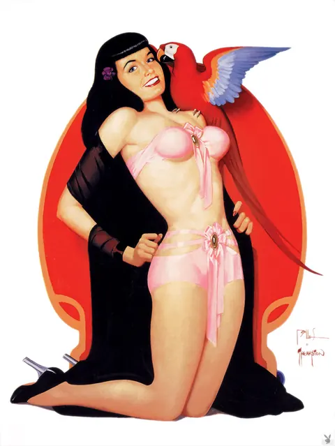 Bettie Page: Busty Brunette Shows Off Her Natural Tits Outdoors – photo 10 of 12