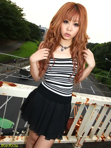 Sarina Tsubaki – Petite Japanese Redhead in a Skirt Sucks and Rims Her Partner