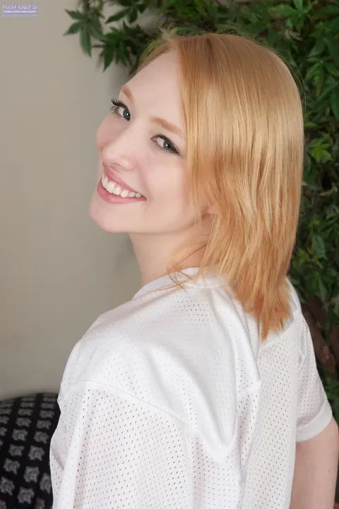 Trillium: Busty Blonde Undresses and Takes Anal – photo 1 of 21