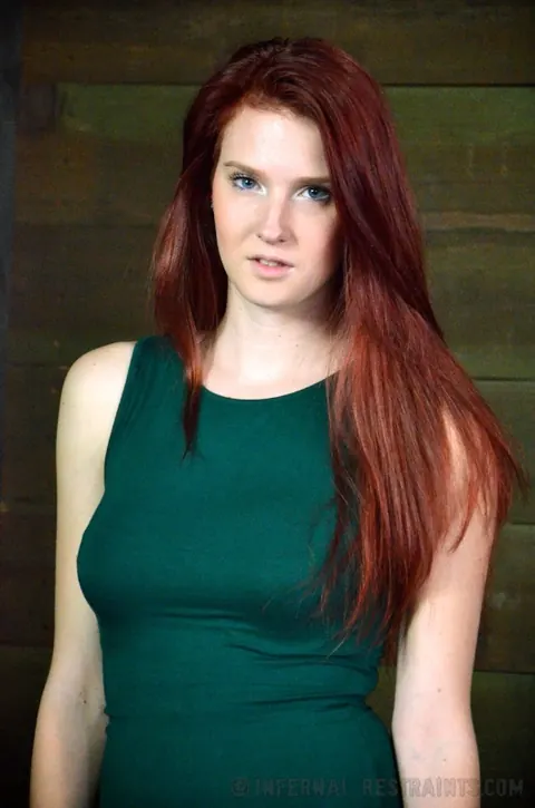 Ashley Lane: Pale Redhead Endures Bondage and Spreads Her Pussy – photo 2 of 16