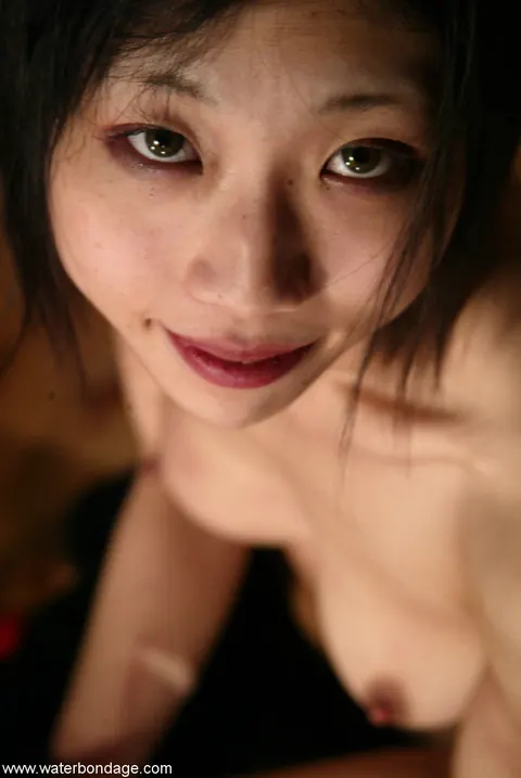 Asian Brunette Bound with Hot Candle Wax – photo 20 of 20
