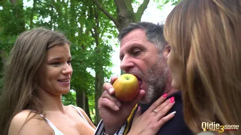 Azure Angel & Missy Luv: Petite Czech and Russian Women Fuck Older Men – photo 10 of 21