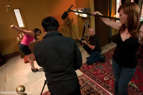 Charley Chase: Petite Latina Brunette Endures Bondage and BDSM Restraints – photo 10 of 21
