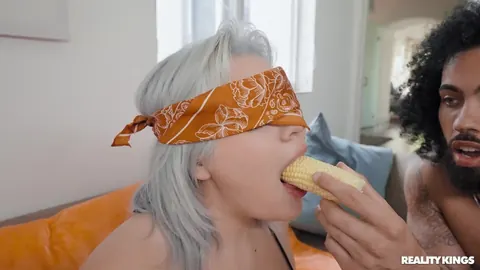 Adaline Star: Blonde BBW Takes a Black Cock After a Handjob – photo 5 of 21