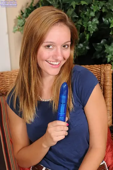 Chandler Fay – Busty Redhead Strips Off Her Lingerie and Uses a Dildo