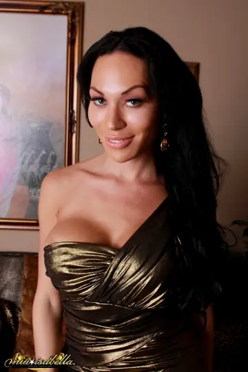Latina Trans Woman Undresses and Flaunts Her Big Cock