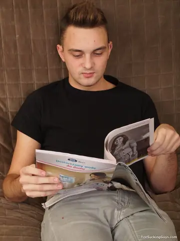 Two Men Kiss and Play with Feet Before Anal Sex