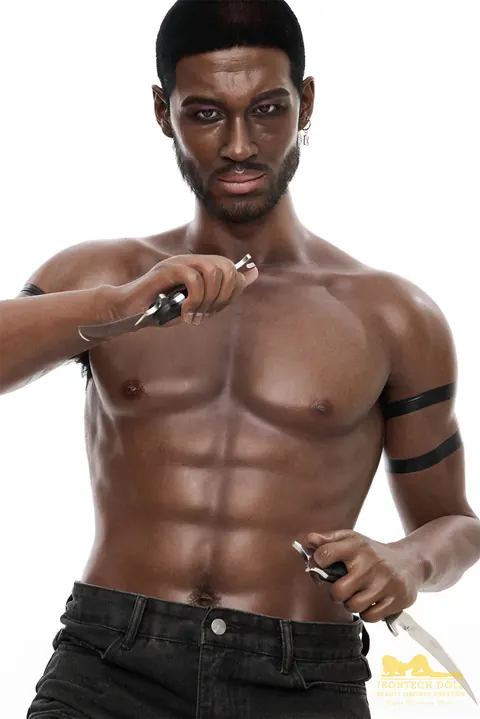 Man Strips Nude and Shows His Six Pack and Cock – photo 7 of 12