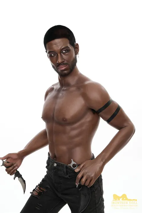 Man Strips Nude and Shows His Six Pack and Cock – photo 6 of 12