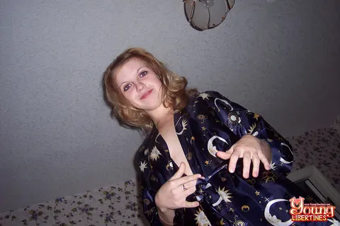 Katya Mukhina: Blonde PAWG Drops Her Robe for Sex – photo 1 of 20