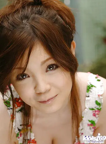Nami Ogawa – Japanese Babe with Big Tits Strips Outdoors