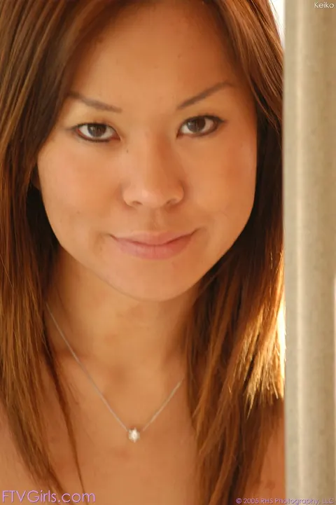 Keiko: Asian Redhead Rides a Dildo on the Table in Her Bikini – photo 4 of 20