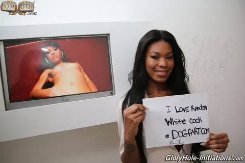 Nadia Jay: Ebony Babe with Big Tits Sucks Cock and Fucks – photo 1 of 17