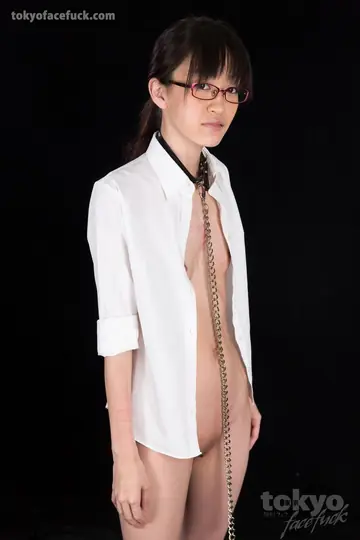 Ayaka Mikami – Skinny Japanese Woman in Glasses Gives a Deepthroat and Takes a Facial