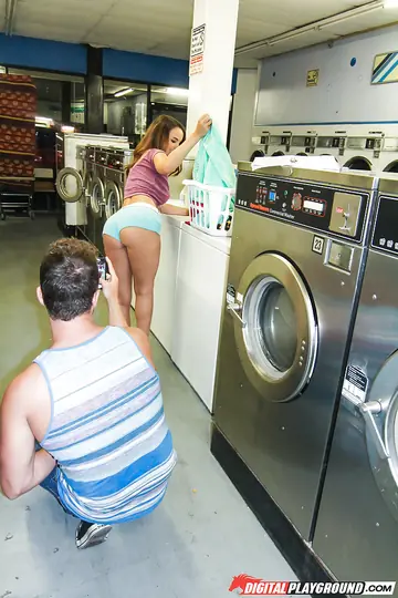 Dillion Harper – Brunette PAWG in Shorts Takes Anal Creampie and Tit Cumshot