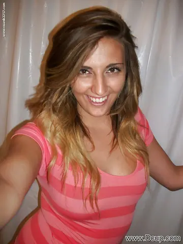 Woman with Big Natural Tits Pulls Panties Aside and Spreads in Selfie