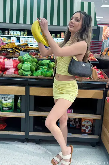 Woman Flashes Her Pierced Pussy in Public Then Masturbates Outdoors