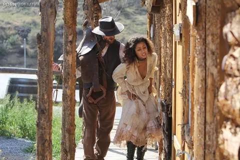 Skin Diamond: Ebony Babe Tied Up and Fucked Anal Outdoors – photo 6 of 16