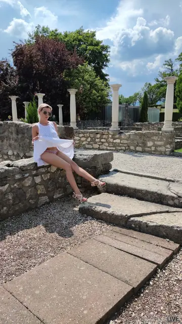 Busty Hungarian MILF Fucked Missionary Outdoors for a Facial
