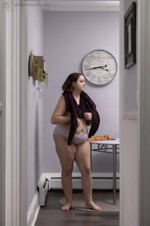 Thick Brunette Flaunts Her Big Ass in Panties – photo 9 of 21