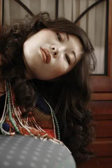 Asian Woman Bound in Rope Restraints