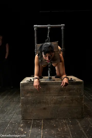 Mz Berlin – Tall Latina Redhead and Petite MILF Bound in Device Bondage