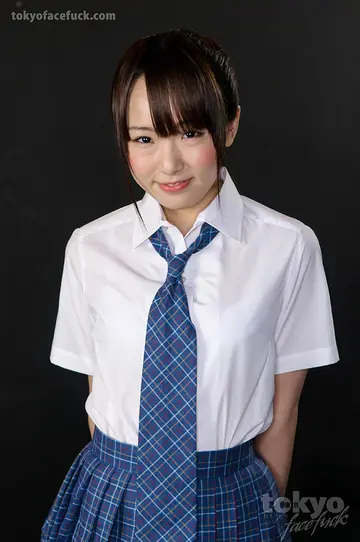 Ai Mizushima – Asian Brunette Gets Gagged and Face-Fucked Roughly in a Skirt