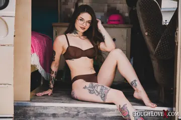 Vanessa Vega – Brunette Latina in Lingerie Gives a Blowjob Before Anal Sex in the Kitchen