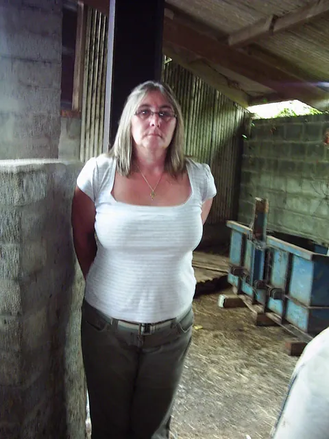 Busty Mature BBW Bound and Gagged in Glasses – photo 2 of 16
