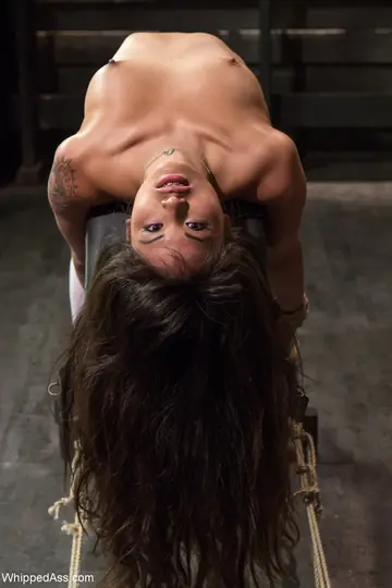Felony – Asian Latina Dominates Busty Partner in Lesbian Bondage