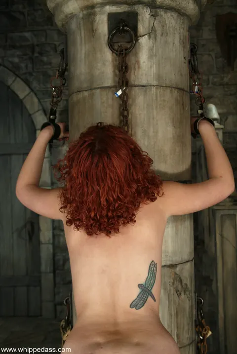 Kym Wilde & Venus May: Thick Curly MILF Dominates Redhead in Lesbian BDSM – photo 10 of 20