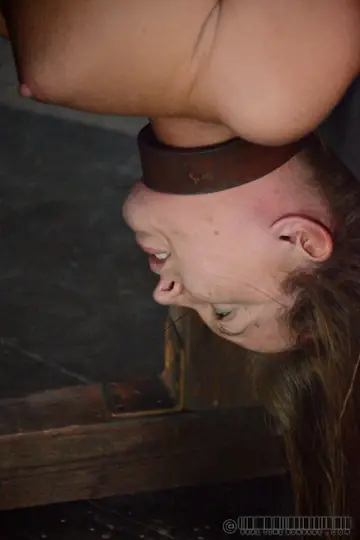 Redhead Bound and Oiled Takes Rough Anal in a Group