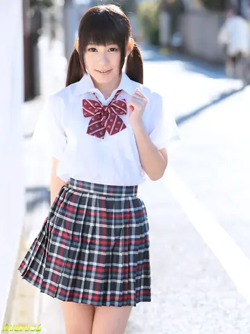 Marie Konishi – Petite Asian Babe in Uniform Takes Anal and Gets Fingered