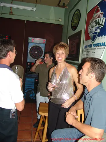 Double Dee – Tall Mature Blonde Fucks and Kisses at a Public Swingers Party