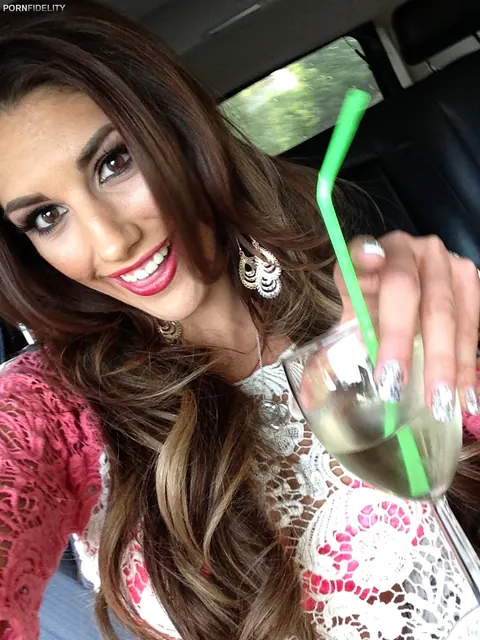 August Ames: Brunette with Big Tits Undresses and Poses Nude – photo 10 of 16