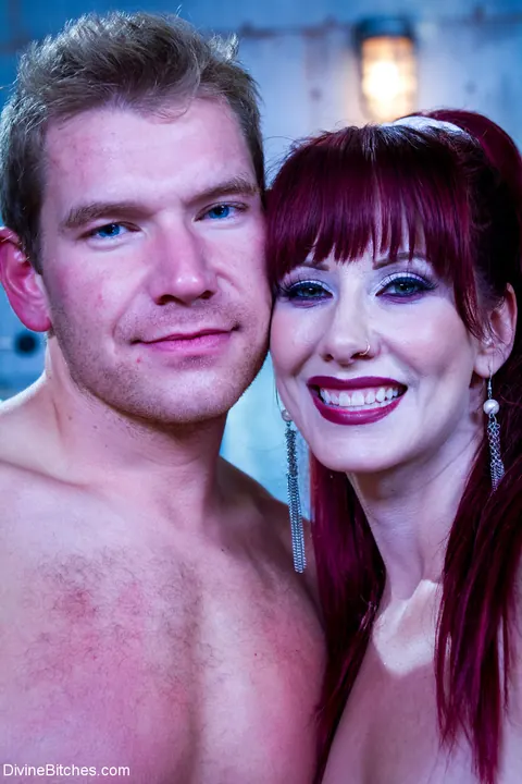 Alex Adams: Tattooed Redhead Pegs Bound Man Anally with Strapon – photo 20 of 20
