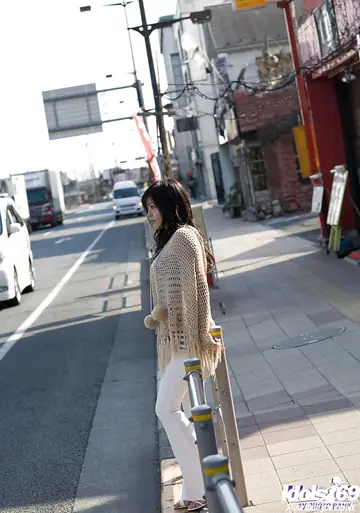 China Yuki – Japanese Redhead Reveals Her Body Outdoors