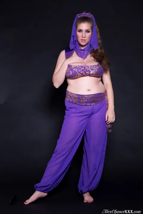 Alex Chance: Indian BBW in Dancer Costume Fingers Her Pussy – photo 2 of 17
