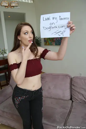 Pale Brunette MILF Undresses and Takes Black Cock in Mouth