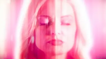 Blonde Trans Woman Fucks Her Partner and Kisses Her