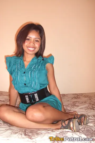 Short-Haired Asian Babe with Big Tits Sucks and Rides Her Partner