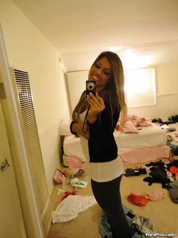 Bella Beyle – Tall Blonde Latina Strips Out of Her Lingerie and Skirt