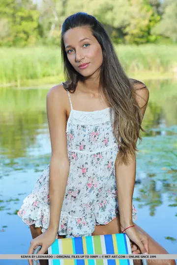 Skinny Brunette Spreads Her Pussy in a Slow Stream