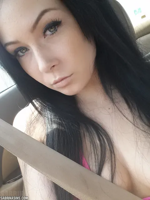 Sabrina Sins: Busty Brunette in Lingerie Poses for Intimate Selfies – photo 11 of 15