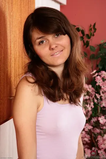 Briar Rose – Brunette in Panties Spreads Her Hairy Pussy in the Kitchen