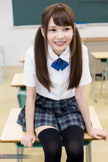 Shuri Atomi – Slim Asian Woman in Pigtails Sucks Cock and Takes Cum in Mouth