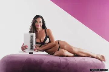 Priscilla Salerno – Slim Italian Brunette Strips Out of Her Lingerie to Masturbate with a Dildo