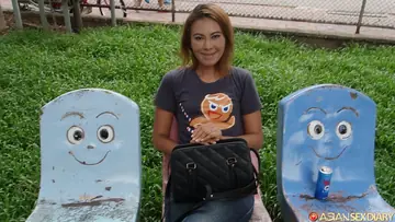 Asian European MILF Enjoys Doggy Style and Missionary in a Hotel