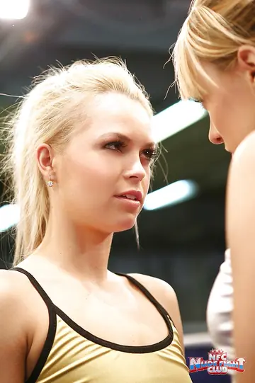 Blue Angel – Athletic Blonde Lesbians Lick Pussy and Facesit After Wrestling