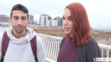 Silvia Rubi – Tattooed European Redhead in Glasses Sucks Cock Outdoors